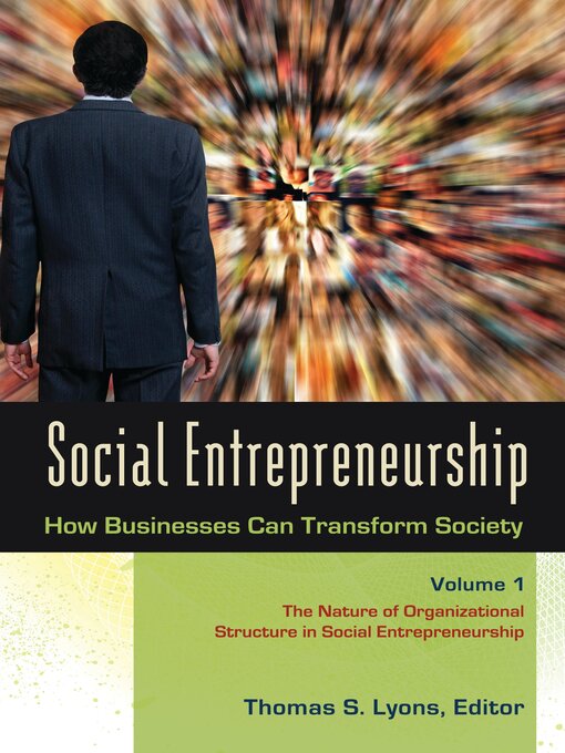 Cover image for Social Entrepreneurship